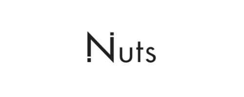 宇都宮イソサッカークラブのスポンサーであるNUTSのロゴ