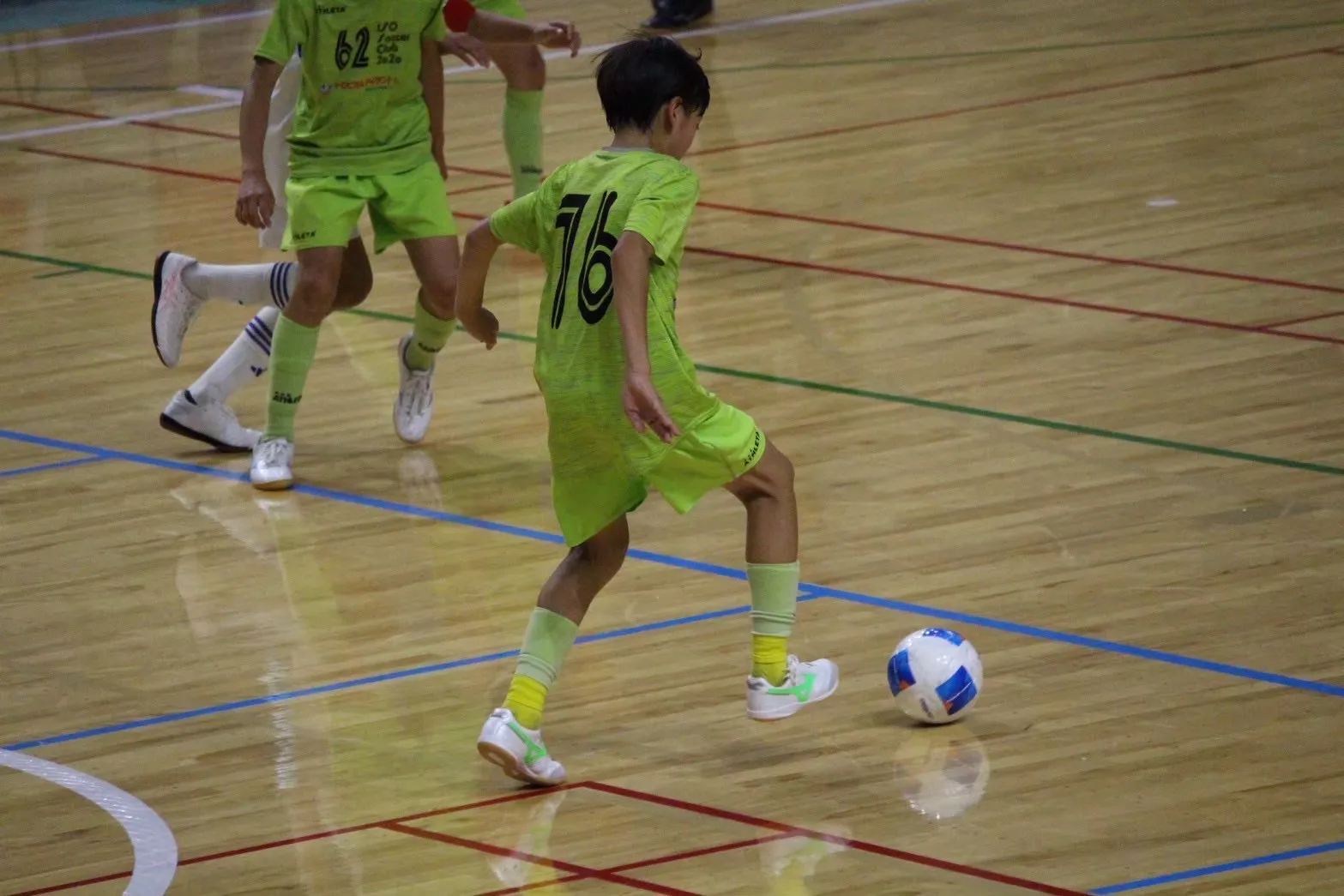 イソサッカークラブの活動風景